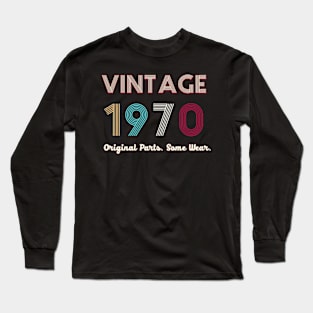 Vintage 1970 Original Parts. Some Ware Long Sleeve T-Shirt